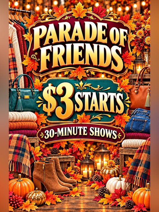 Tops - $3 STARTS PARADE OF FRIENDS THURSDAY 10/15